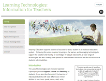 Tablet Screenshot of learningtechnologiesab.com